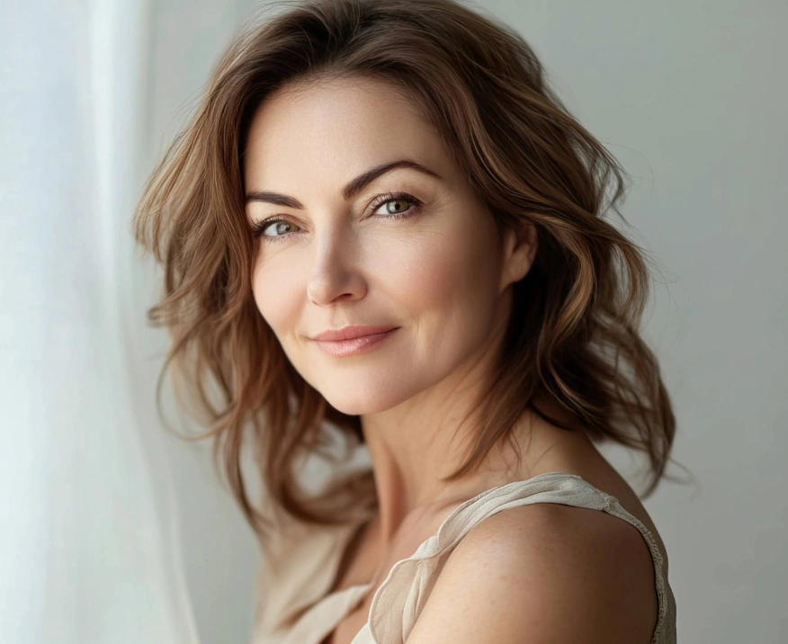 beautiful mature woman